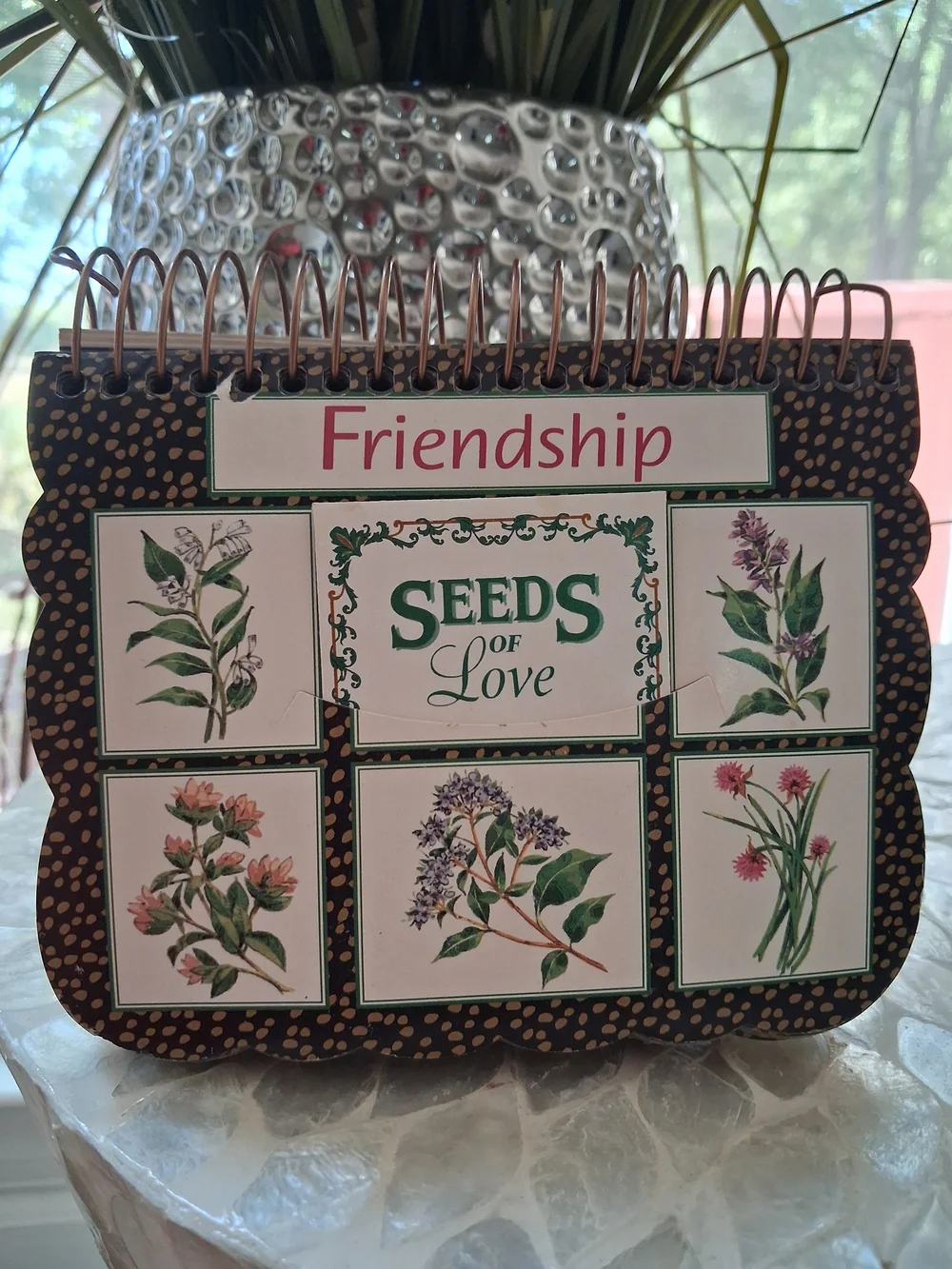Seeds of Love Friendship Desk Flip Calendar